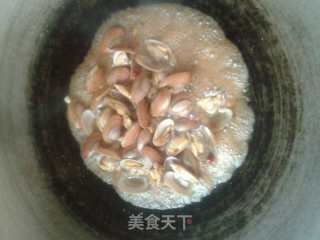 清葱炒花甲的做法步骤：5