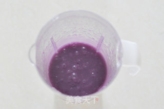 一人份紫薯糊的做法步骤：4