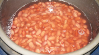 月饼之红豆沙玫瑰馅的做法步骤：3