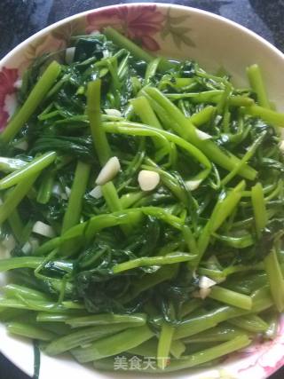 蒜香空心菜的做法步骤：7