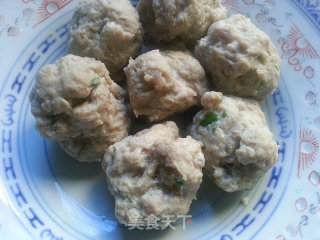 毛豆肉丸羹的做法步骤：4