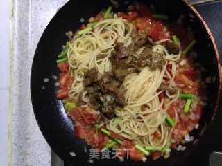 牛柳意面的做法步骤：8
