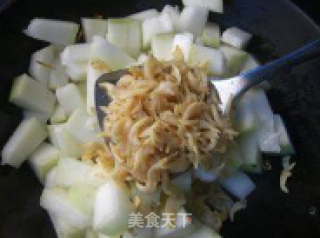干蛤蜊尖煨冬瓜的做法步骤：5