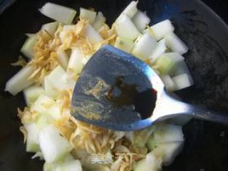 干蛤蜊尖煨冬瓜的做法步骤：7