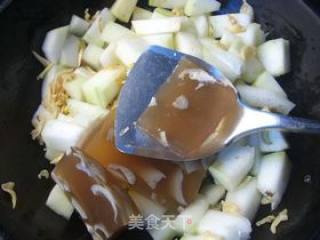 干蛤蜊尖煨冬瓜的做法步骤：8