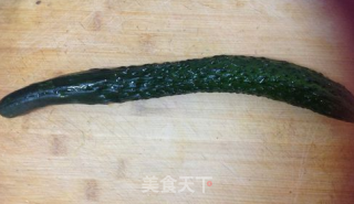 炝拌黄瓜的做法步骤：1