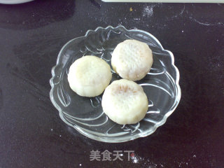 苹果葡萄冰皮月饼的做法步骤：10