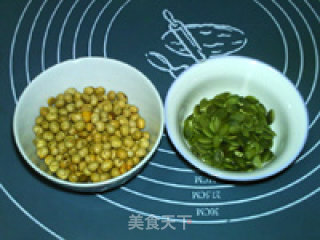 南瓜子熟豆豆浆的做法步骤：1
