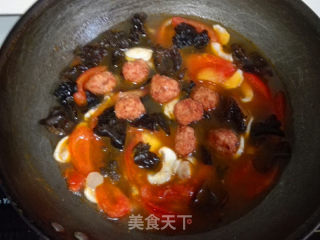 什锦番茄鸡蛋汤的做法步骤：8