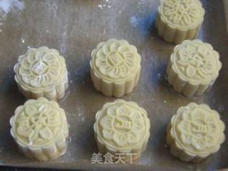 桂花山药月饼的做法步骤：12