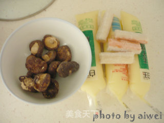 蚝油香菇玉子豆腐的做法步骤：1
