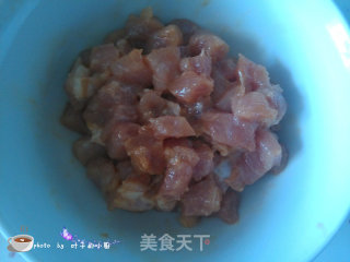 玉米粒炒肉丁的做法步骤：7