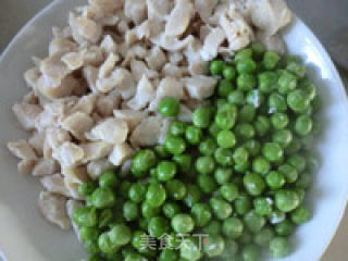 香肠豌豆炒鸡肉的做法步骤：8