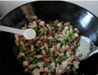 香肠豌豆炒鸡肉的做法步骤：13