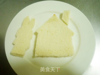 米菲三明治的做法步骤：1
