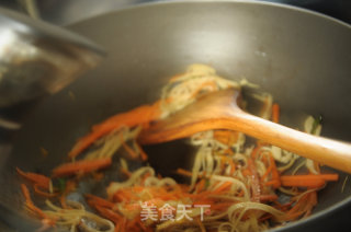 炒三丝的做法步骤：7