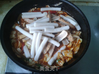 辣炒年糕的做法步骤：8