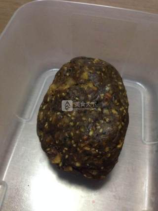 坚果馅冰皮月饼的做法步骤：10