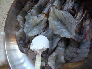 香煎大虾的做法步骤：3