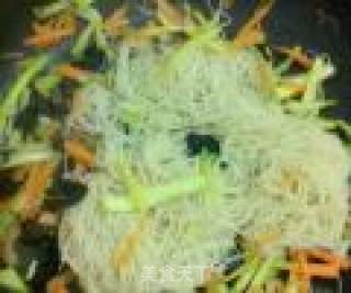 西葫芦素炒粉丝的做法步骤：7