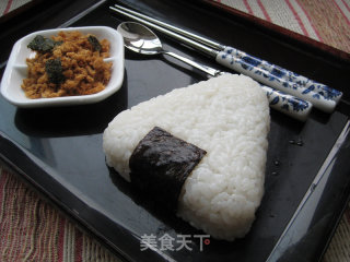肉松饭团的做法步骤：13