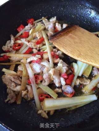 蘑菇烧肉的做法步骤：4