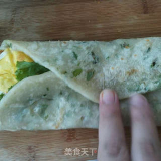 手抓“葱花饼”的做法步骤：15