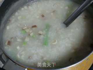 鲜蔬鲍鱼粥的做法步骤：12