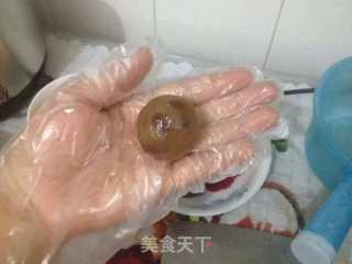 蔓越莓冰皮月饼的做法步骤：2