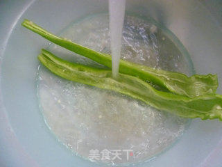 青椒炒花蛤的做法步骤：3