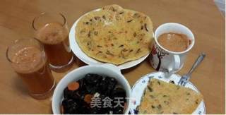 家庭煎饼巧制作的做法步骤：9
