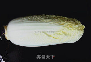 可爱如白玉的大白菜炒肉片的做法步骤：1