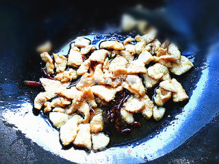 可爱如白玉的大白菜炒肉片的做法步骤：7