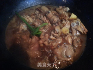 孜香红烧鸡块的做法步骤：6