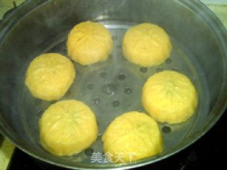 豆沙枣泥红薯月饼的做法步骤：18