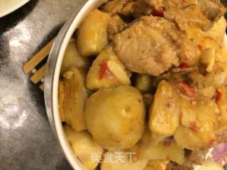 芋头烧排骨的做法步骤：8