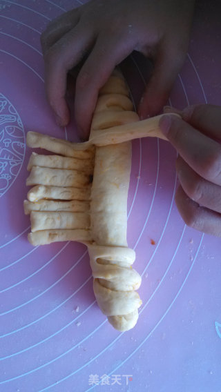 毛毛虫面包的做法步骤：5