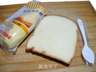 卡通早餐的做法步骤：1