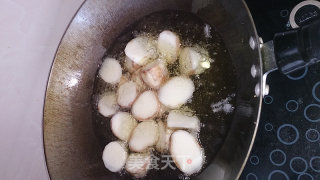 拔丝山药的做法步骤：3