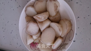 拔丝山药的做法步骤：4