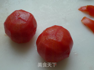 番茄炒鸡蛋（拌饭版）的做法步骤：2