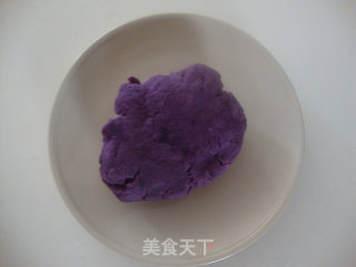 紫薯月饼馅的做法步骤：2