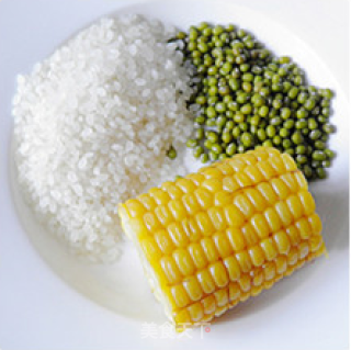 【玉米绿豆稀饭】------喝出健康来的做法步骤：1