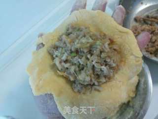 玉米面酸菜团子的做法步骤：14
