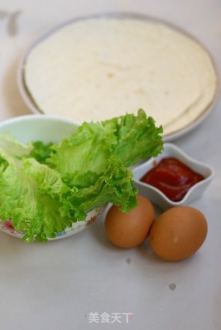 蔬菜卷饼的做法步骤：1
