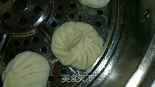 西葫芦素菜包子的做法步骤：7