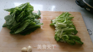 素炒毛白菜的做法步骤：2