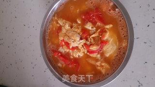 番茄鸡蛋汤的做法步骤：5
