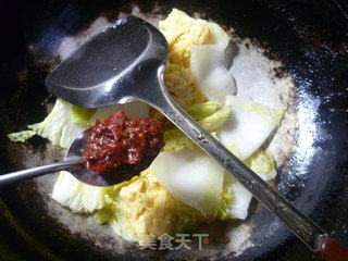 鸡蛋炒白菜的做法步骤：10