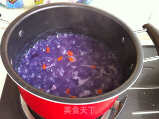 紫薯糯米粥的做法步骤：9